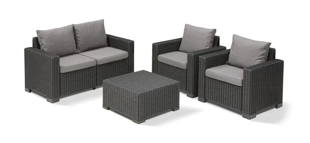 keter-allibert-california-lounge-gartenm-belset-graphit-cool-grey image 1
