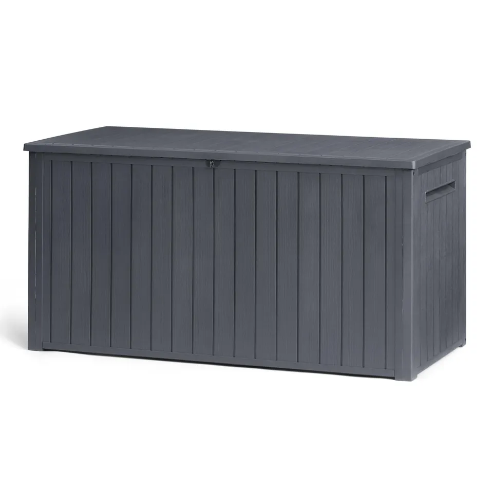 keter-southwood-gartenbox-auflagenbox-643-l-holzoptik-grau-146-x-74-x-70-cm image 1