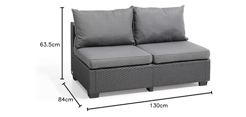keter-allibert-sapporo-lounge-sofa-graphit-251084 image 5
