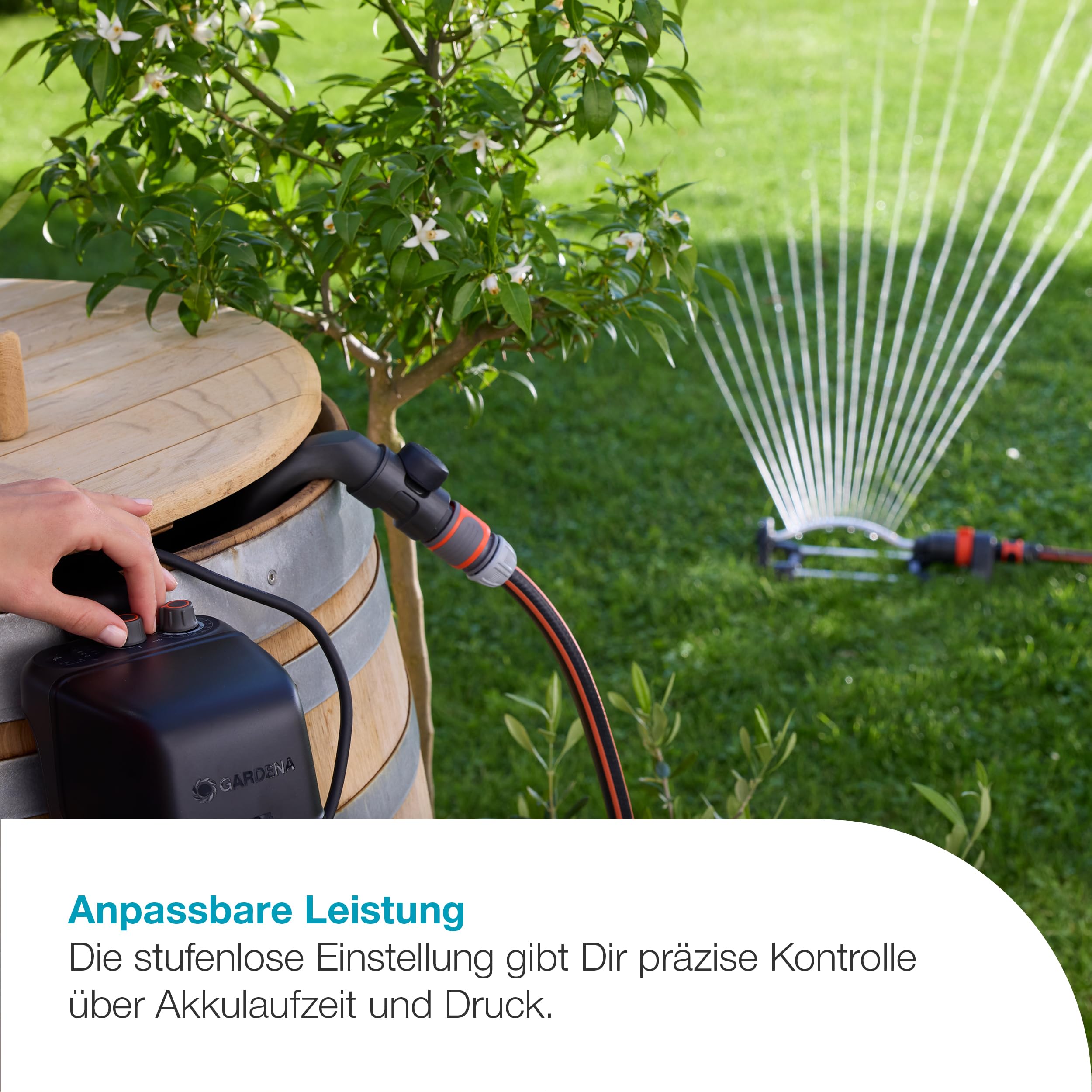 gardena-regenfasspumpe-2600-comfort-18v-p4a-ready-to-use-set-akku-regenfasspumpe image 3