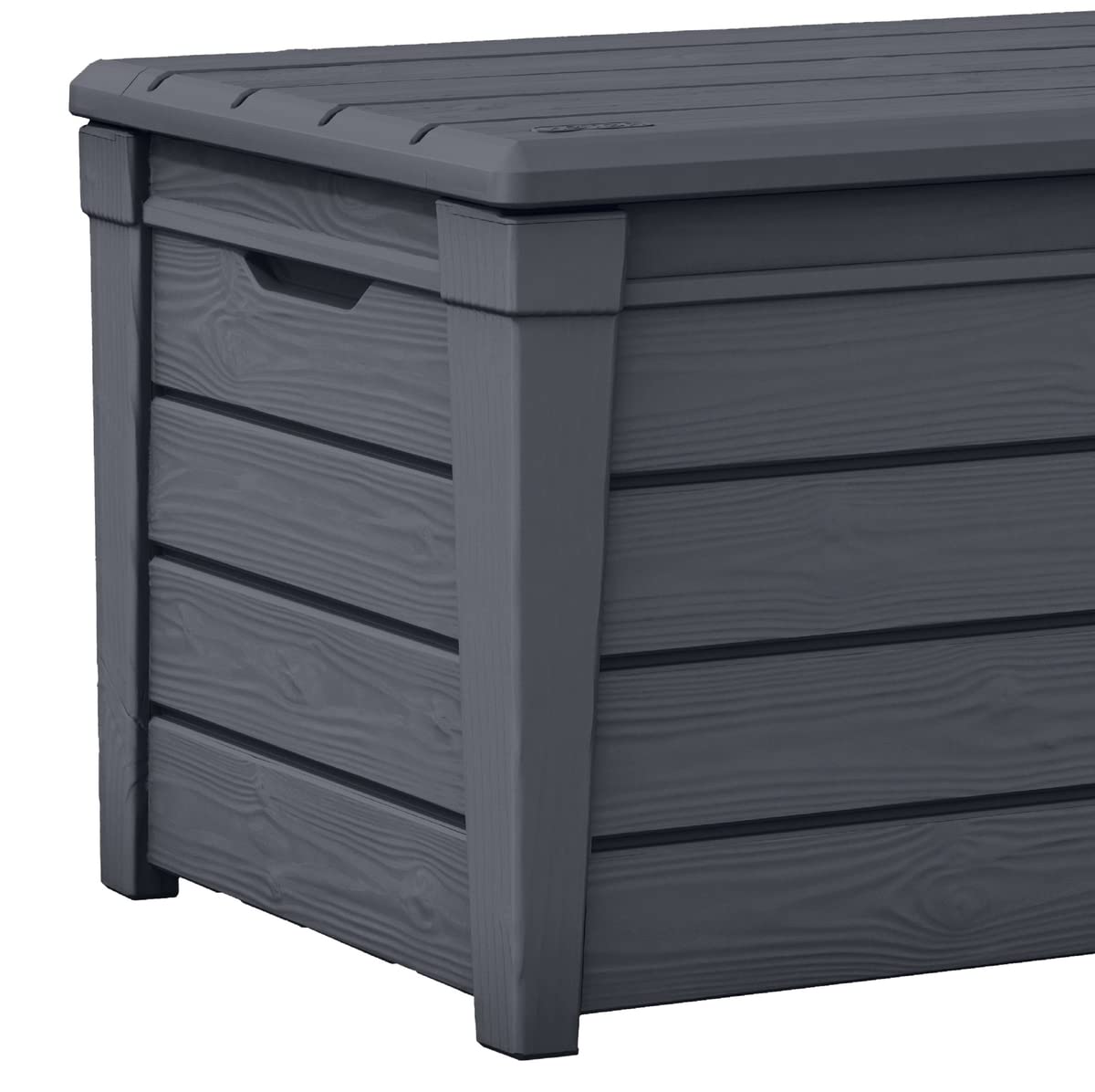 keter-brightwood-gartenbox-455l-aufbewahrungsbox-mit-sitzbank-grau-holzoptik image 5