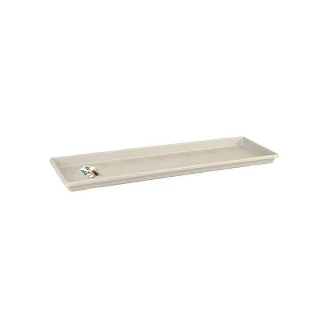 elho-green-basics-balkon-untersetzer-40-baumwoll-weiss-37-3-x-h-2-4-cm image 1