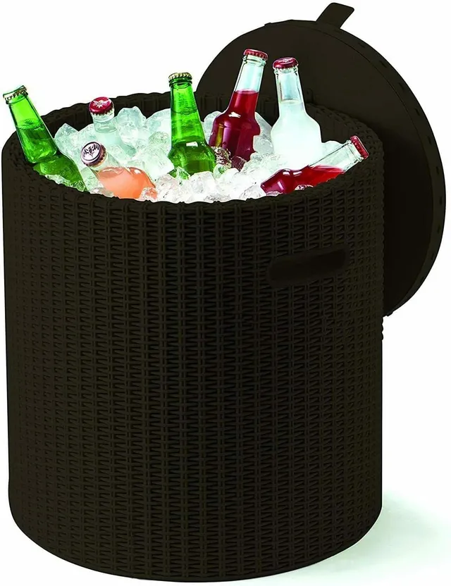 keter-cool-stool-39l-k-hlbox-sitzhocker-rattan-look-braun image 1