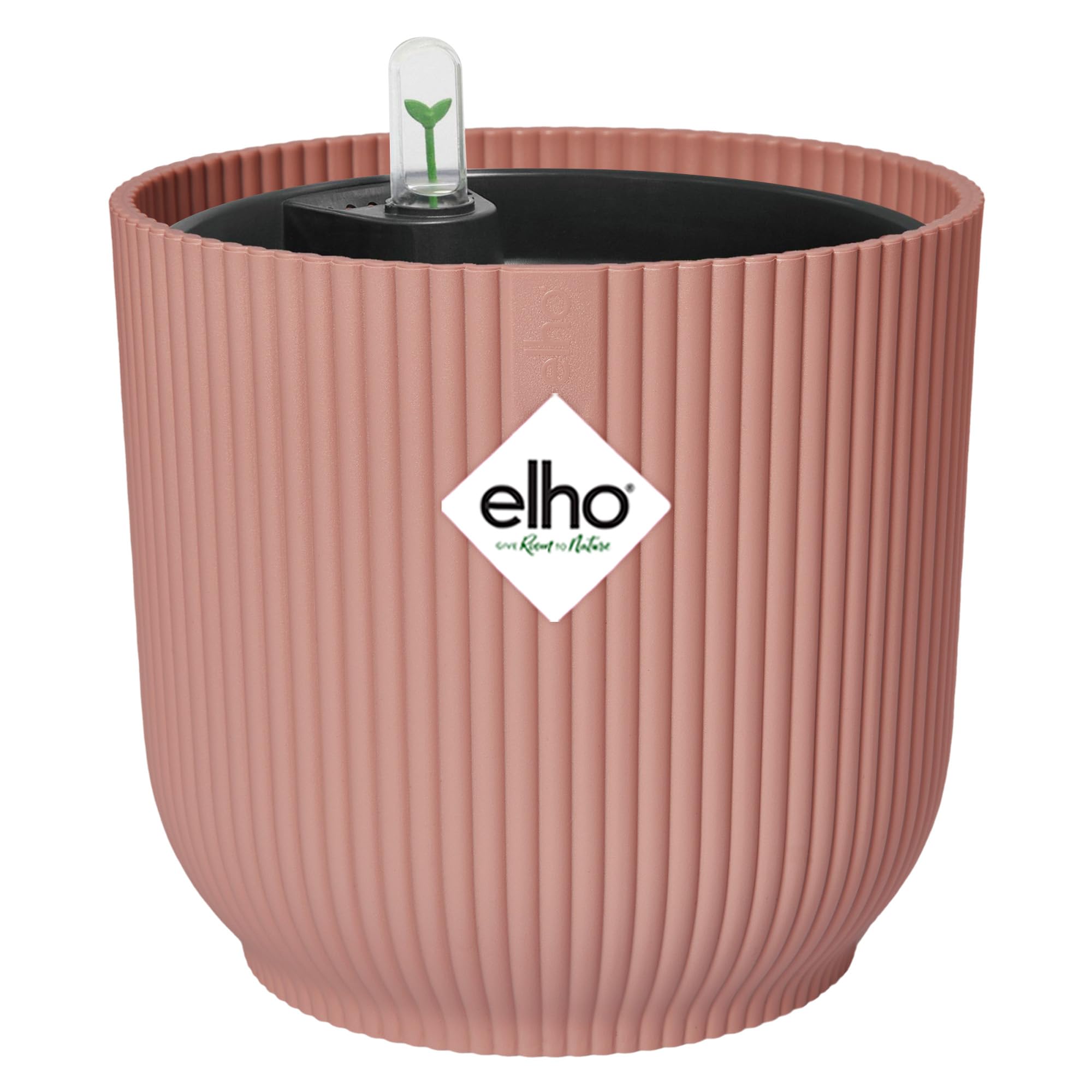 elho-vibes-fold-rund-22-blumentopf-mit-bew-sserungssystem-zartrosa image 1