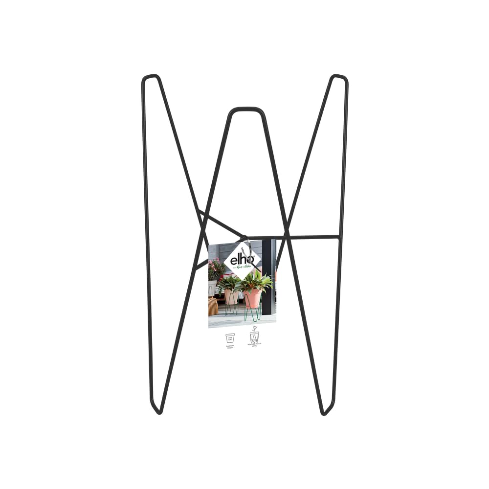 elho-loft-urban-rahmen-30cm-living-schwarz-pflanzrahmen-l-25-x-b-25-x-h-39-cm image 2