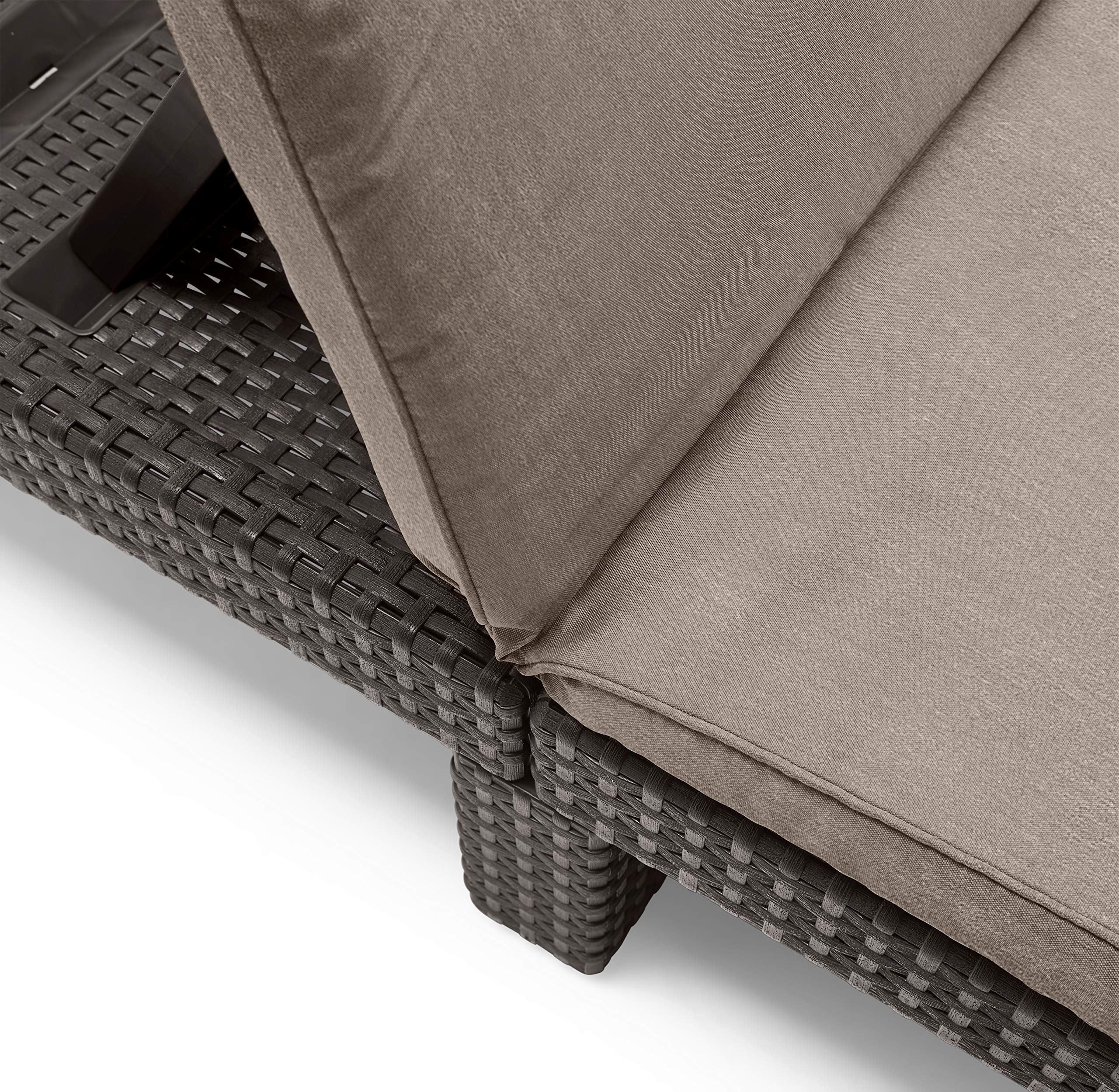 keter-daytona-sl-sonnenliege-rattan-195x65x22-cm-inkl-kissen image 7
