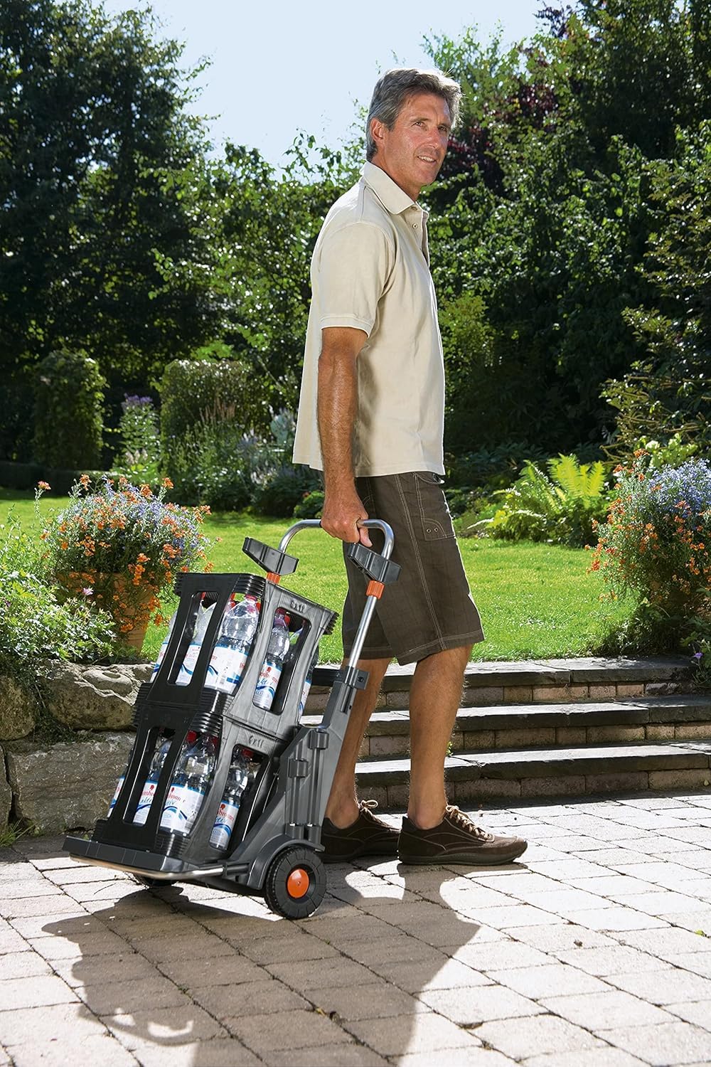 gardena-gartenmobil-232-20-transportwagen-mit-sackkarre-70-kg image 6