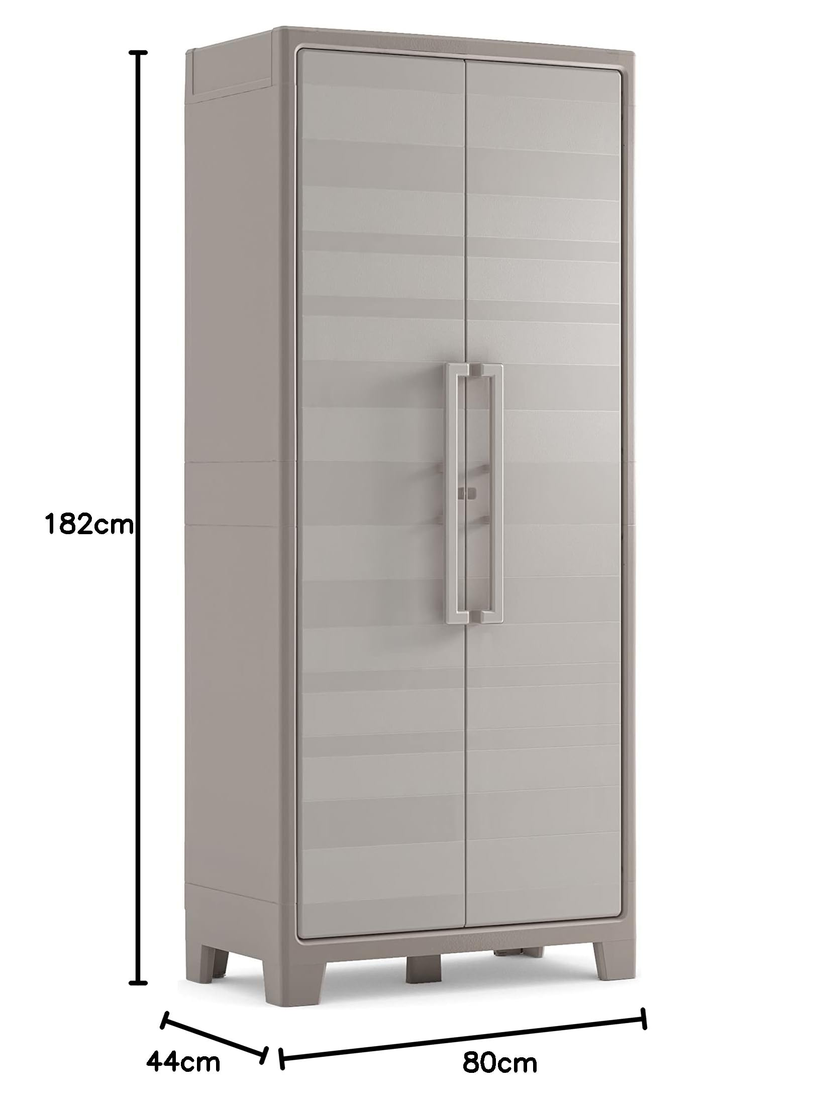 keter-gulliver-kunststoffschrank-hoch-beige-80-x-44-x-182-cm-mit-einlegeb-den image 3