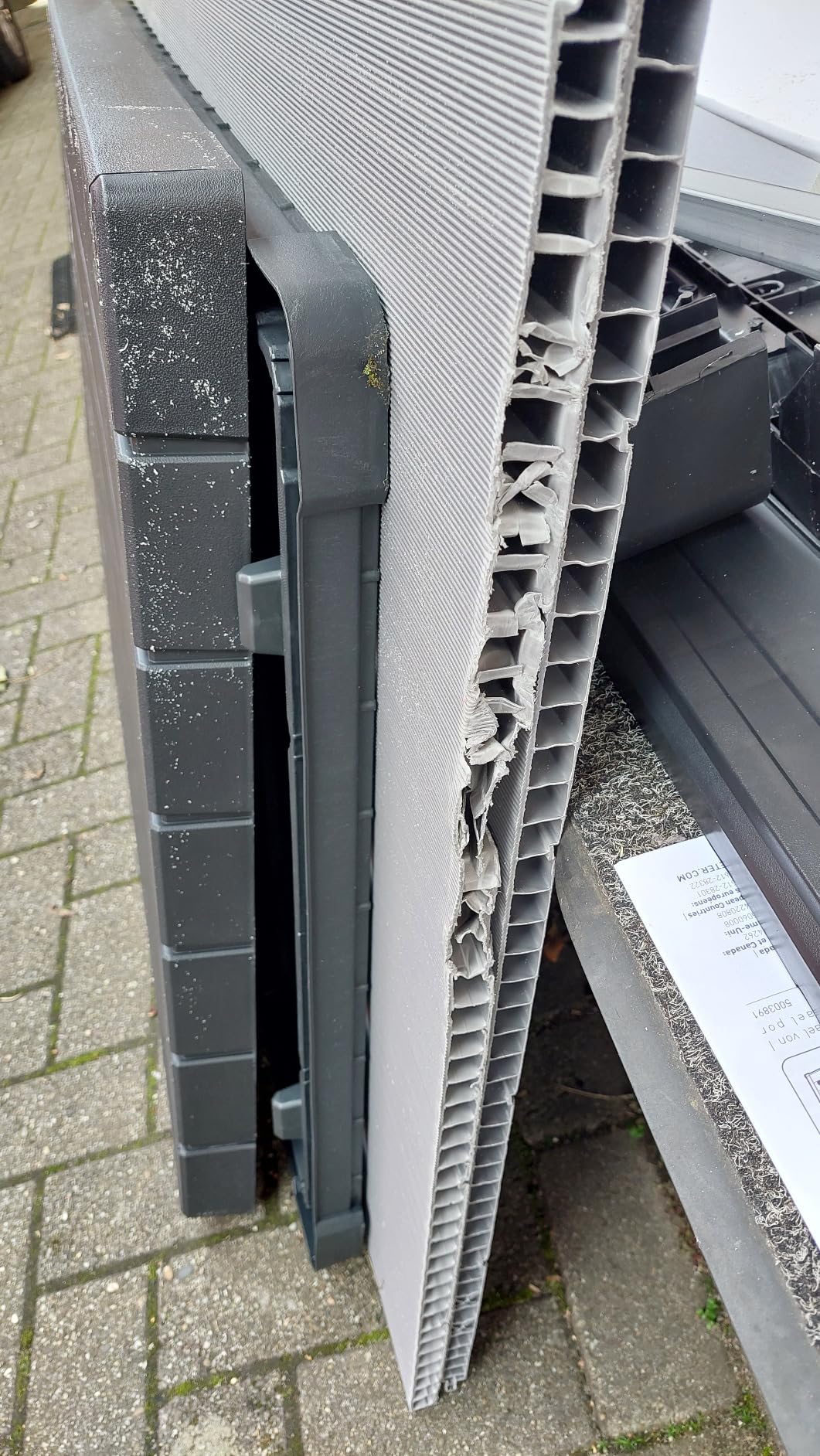 Endlich Ordnung auf der Terrasse