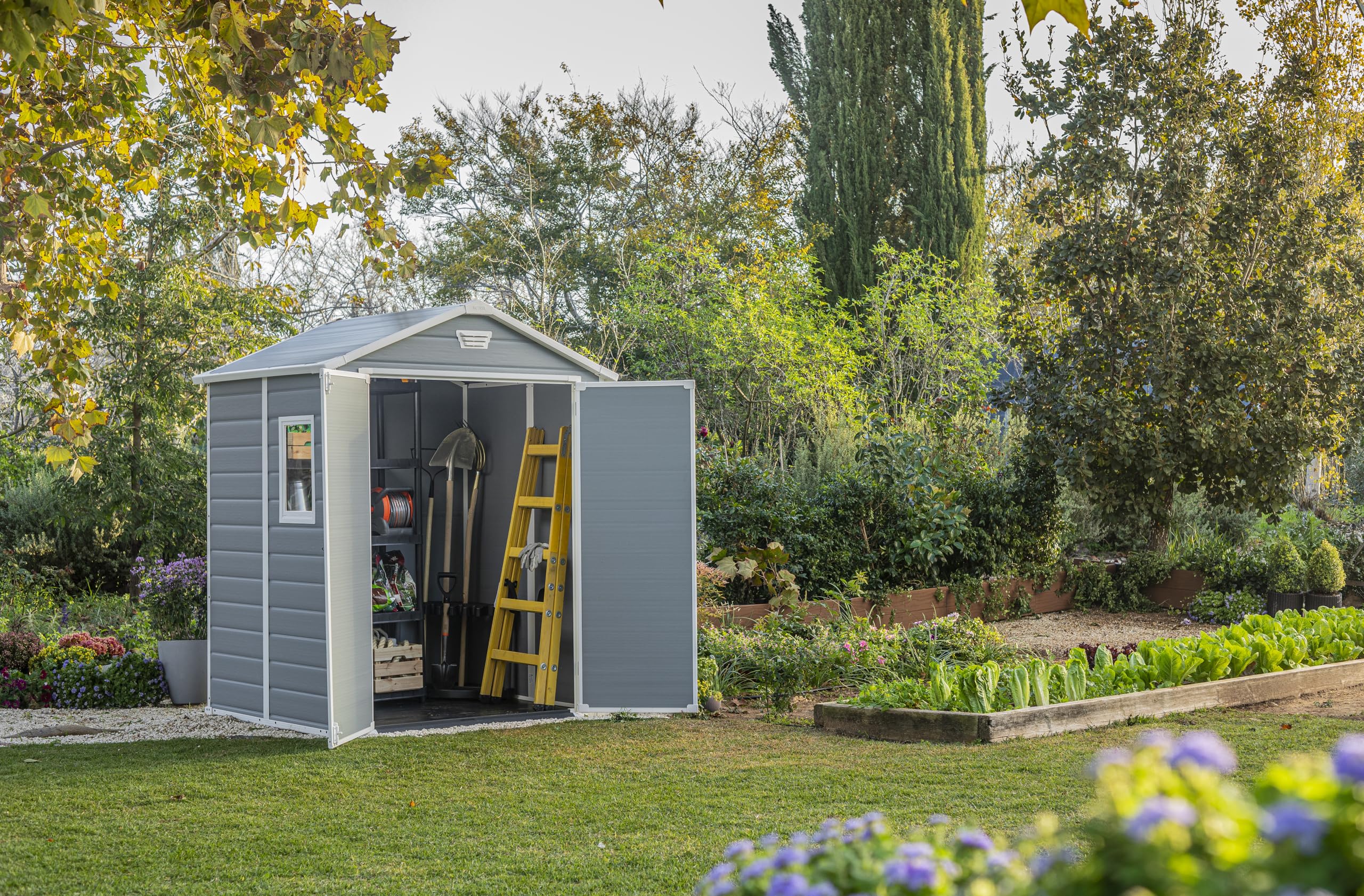 keter-manor-6x5-dd-gartenhaus-grau-4-8-m-185-x-152-x-226-cm image 3