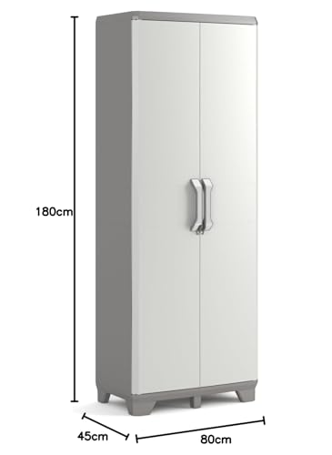 keter-groove-mehrzweckschrank-kunststoff-beige-sand-80-x-45-x-180-cm-mit-8-b-den image 5