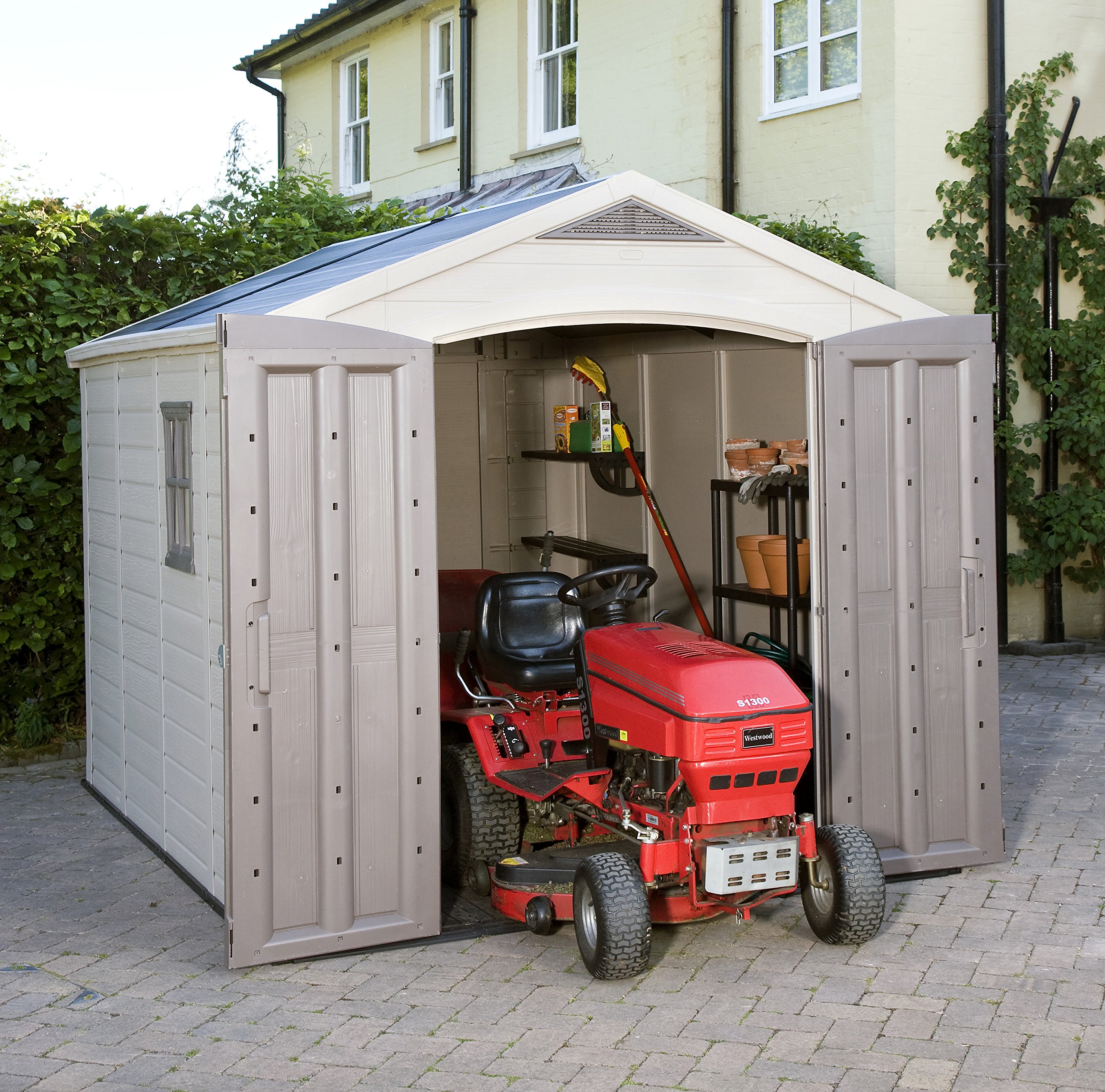 keter-ger-tehaus-factor-8x11-beige-kunststoff-gartenhaus-256-5-x-332-x-243-cm image 4