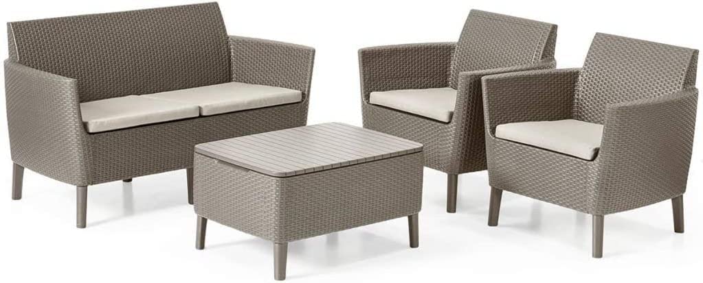 keter-allibert-salemo-ws-2-seater-lounge-set-2-sessel-sofa-tisch-mit-stauraum-gr image 4