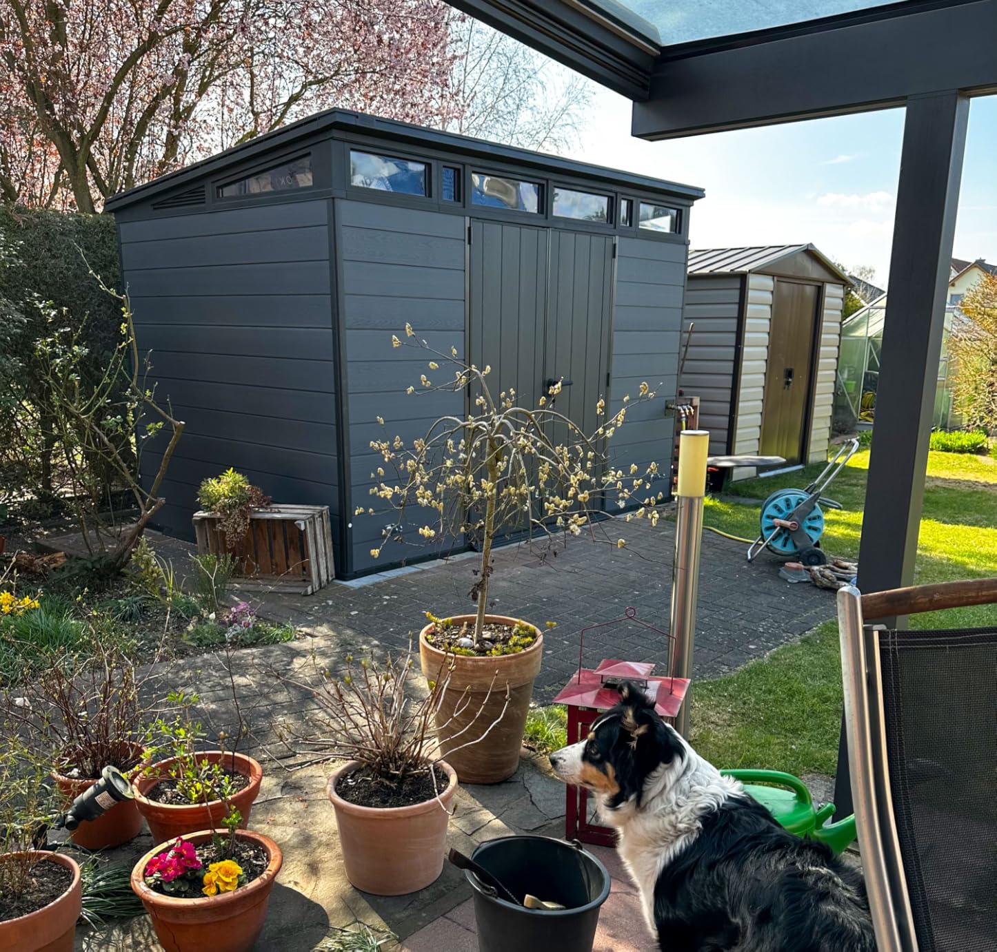 Perfekte Lösung für unsere Terrasse