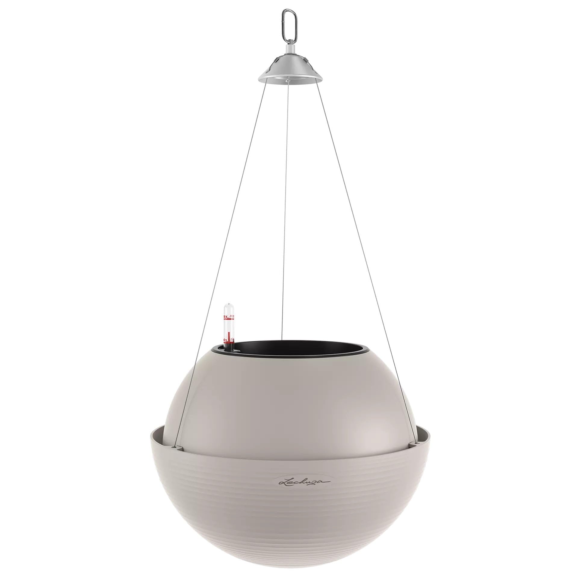 lechuza-bola-color-32-pflanzenampel-mit-bew-sserungssystem-wei image 8