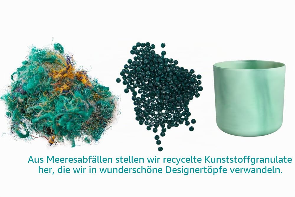 elho-the-ocean-collection-rund-22-cm-blumentopf-atlantikblau image 2