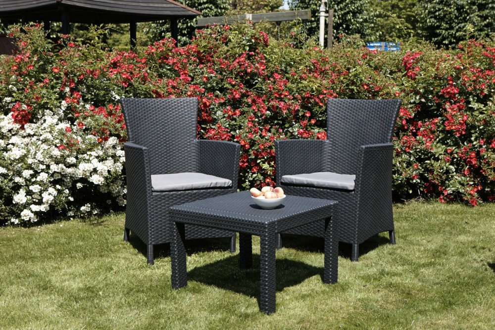allibert-by-keter-rosario-balcony-lounge-set-2-sessel-tisch-graphit image 2