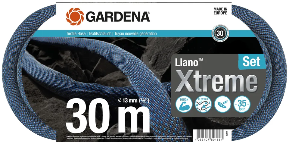 gardena-liano-xtreme-1-2-zoll-30m-set-textil-gartenschlauch image 1
