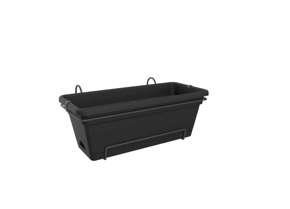 elho-green-basics-balkonkasten-xl-allin1-55-cm-living-schwarz-mit-integriertem-u image 2