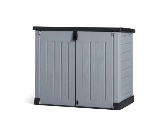 keter-store-it-out-pro-m-lltonnenbox-1200l-grau-schwarz-145-5-x-82-x-123-cm image 1