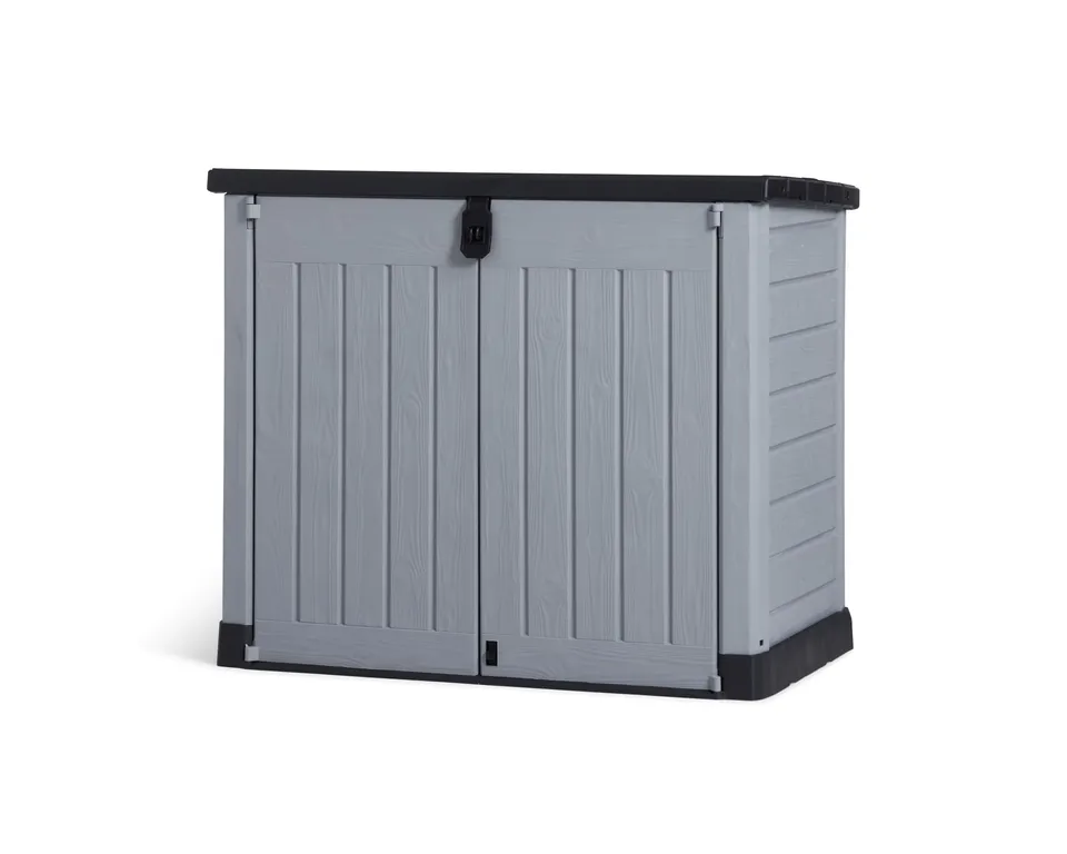 keter-store-it-out-pro-m-lltonnenbox-1200l-grau-schwarz-145-5-x-82-x-123-cm image 1