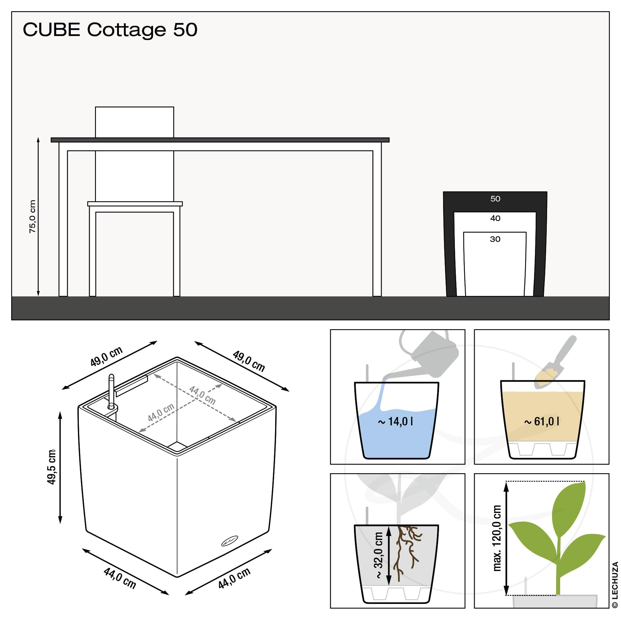 lechuza-cube-cottage-50-granit-mit-bew-sserungssystem-29-5-cm image 4