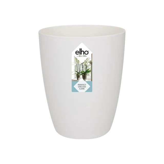 elho-brussels-orchidee-hoch-12-5-cm-orchideentopf-wei-12-5-x-h-15-5-cm-f-r-innen image 1