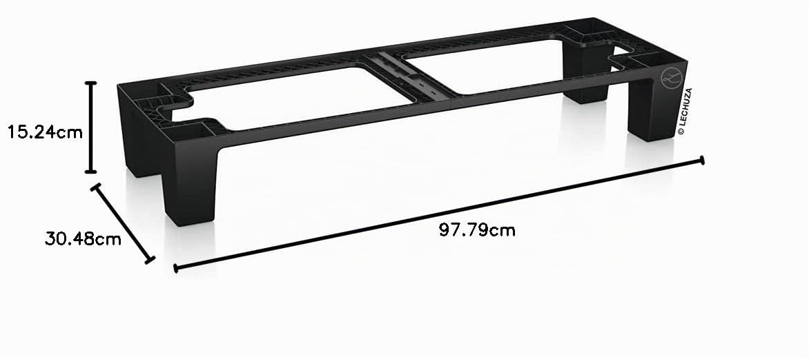 lechuza-trio-sockel-30-schwarz-untersetzer-erh-hung-98x30x15-cm image 5