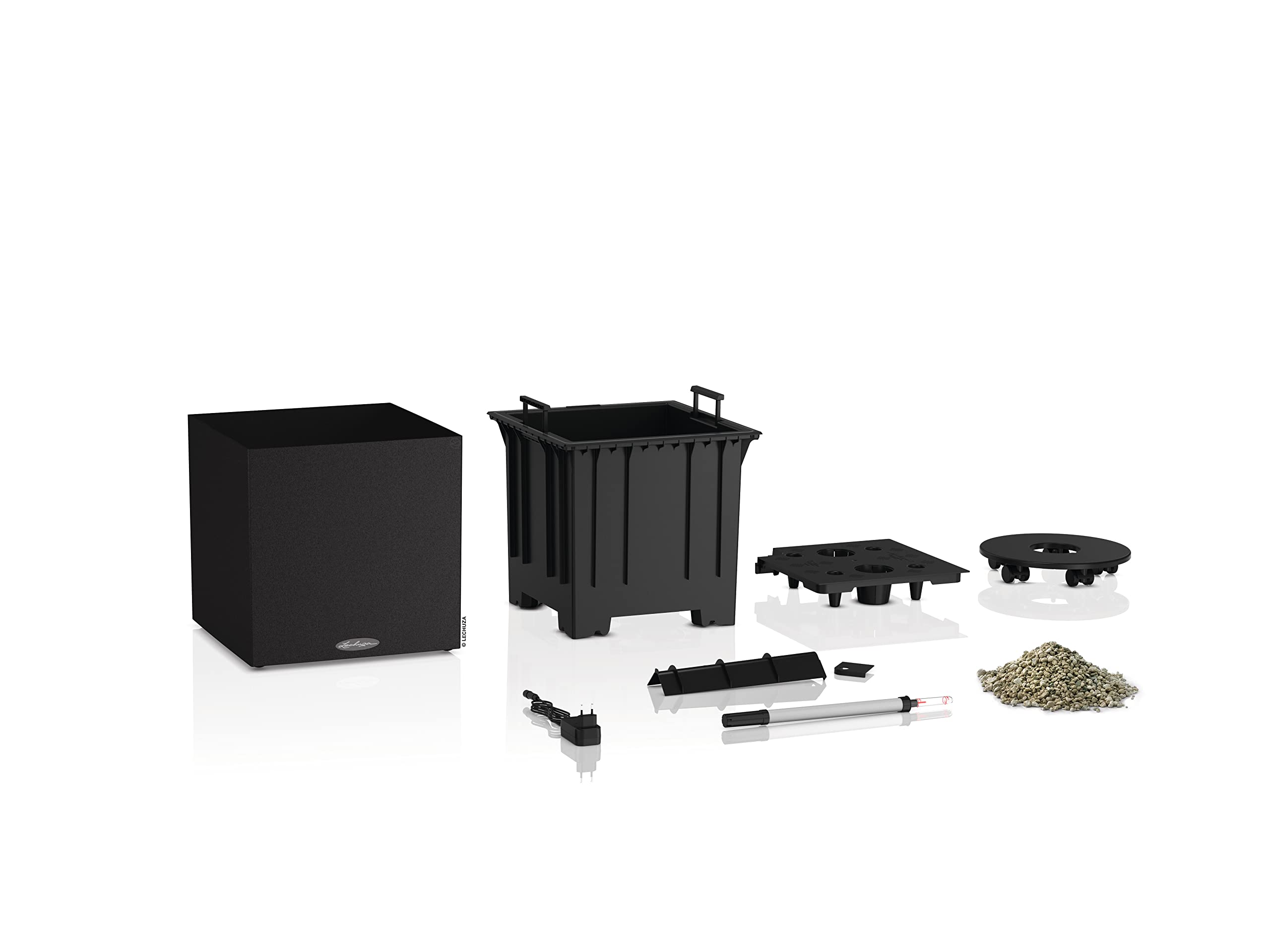 lechuza-canto-stone-40-led-low-all-in-one-set-graphitschwarz image 3