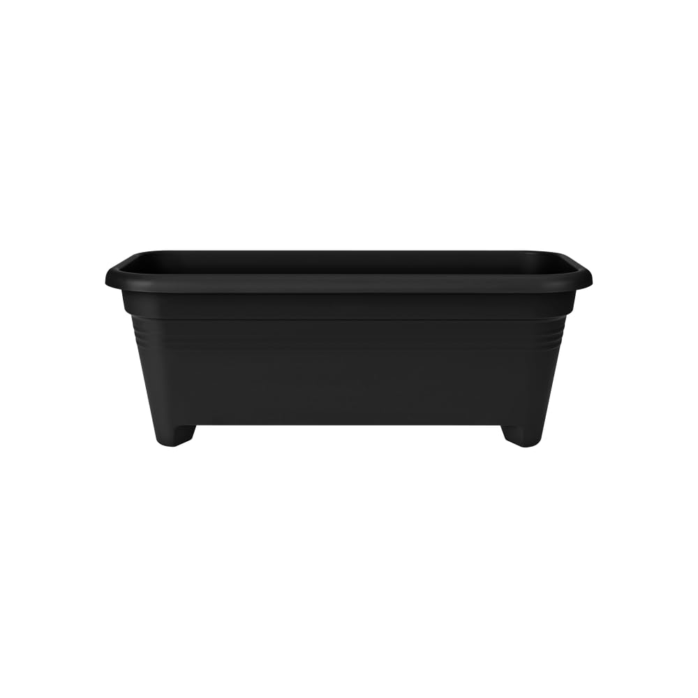 elho-green-basics-viereckig-60-cm-blumentopf-schwarz image 2
