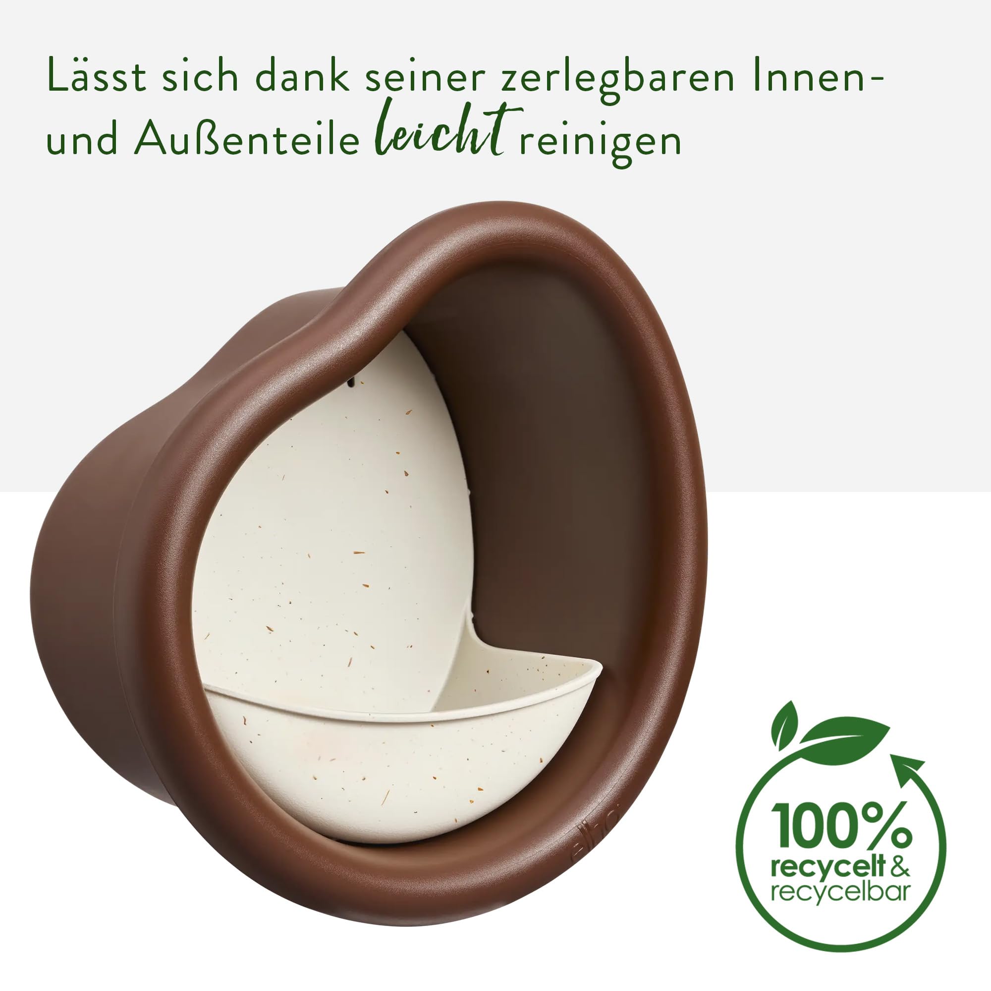 elho-organic-vogelfutterhaus-25cm-l-27-4-x-b-16-8-x-h-25-4-cm-chestnut-brown image 3