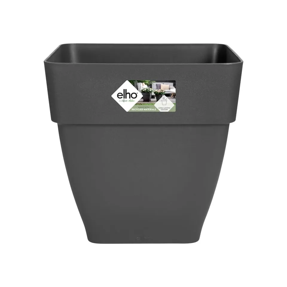 elho-vibia-campana-quadrat-37-cm-blumentopf-anthracite image 1