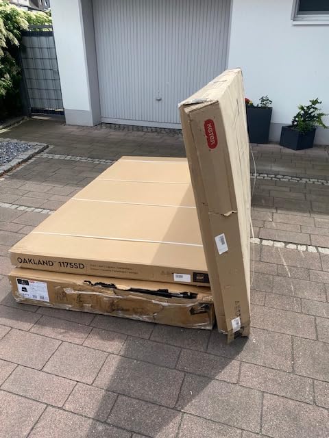 Schön groß, Aufbau anstrengend