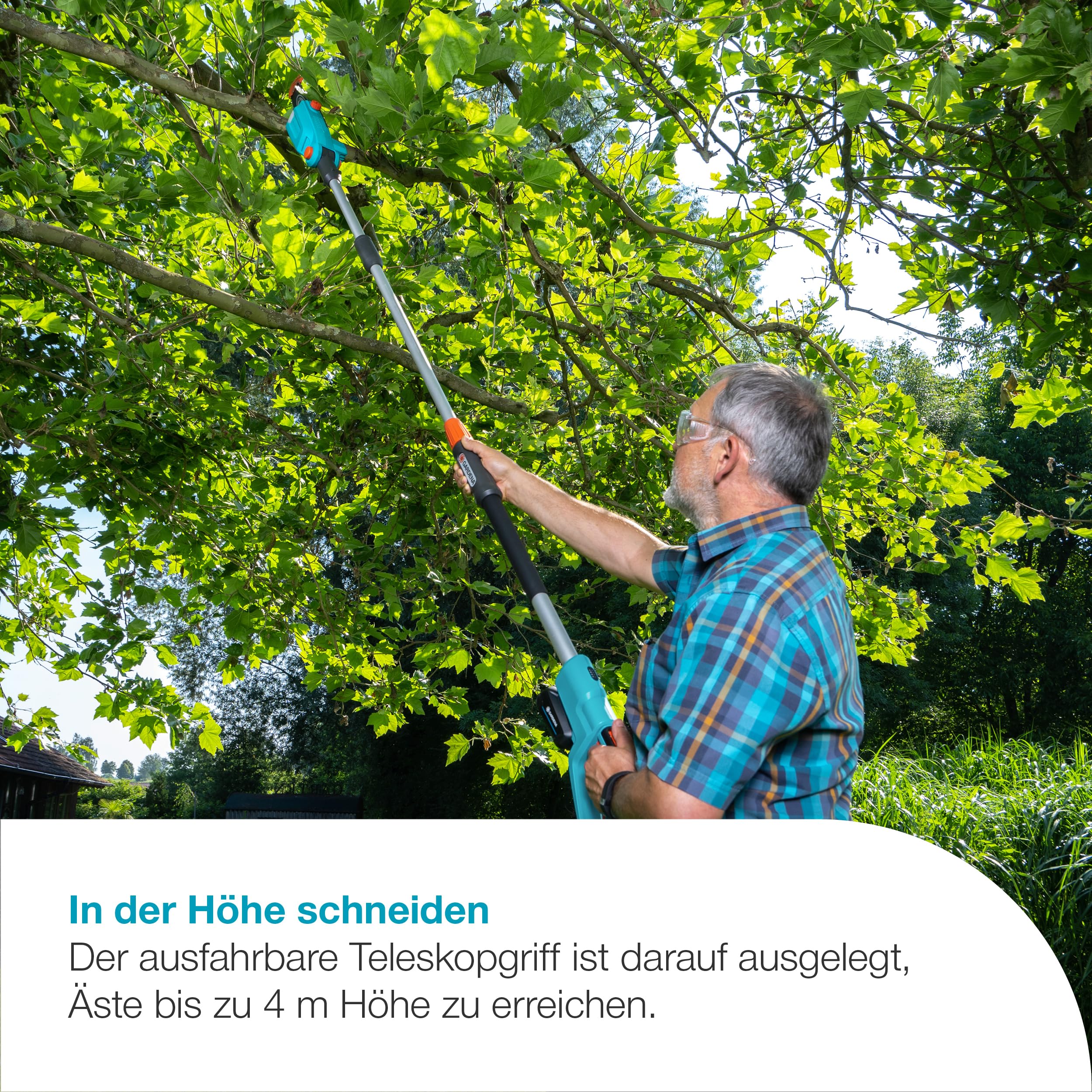 gardena-akku-teleskop-hochentaster-tcs-20-18v-p4a-ready-to-use-set-14770-20 image 2