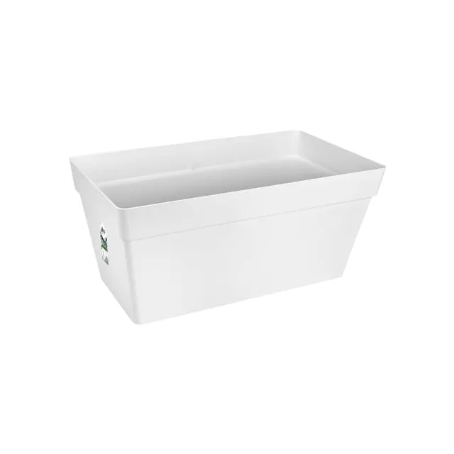 elho-loft-urban-terrace-rollen-70-cm-pflanzkasten-wei-mit-wasserreservoir image 1