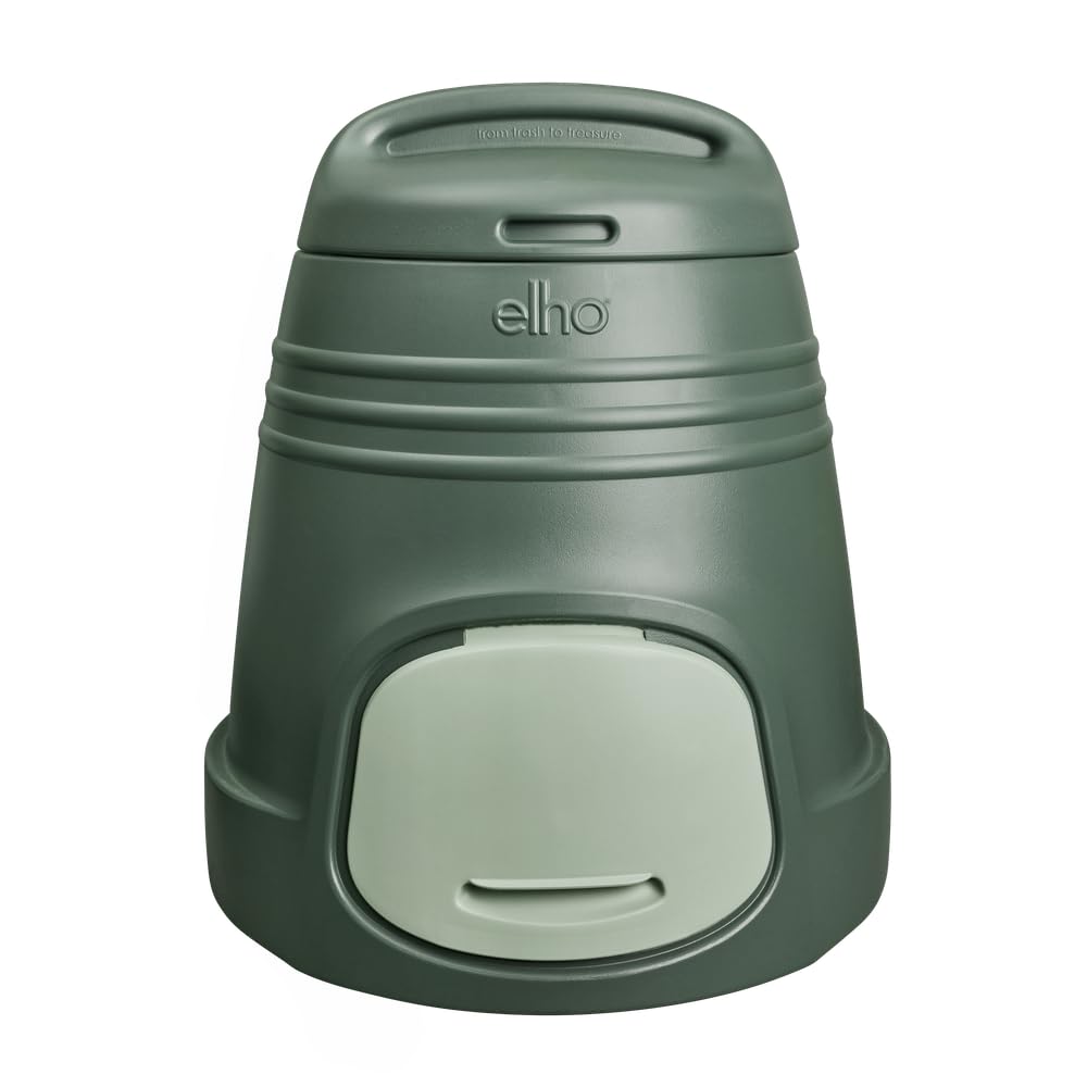 elho-green-basics-komposter-200l-leaf-green-komposter-aus-recycling-kunststoff image 1