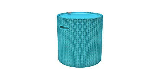 keter-cool-stool-39l-k-hlbox-und-sitzhocker-t-rkis-rattan-look image 7