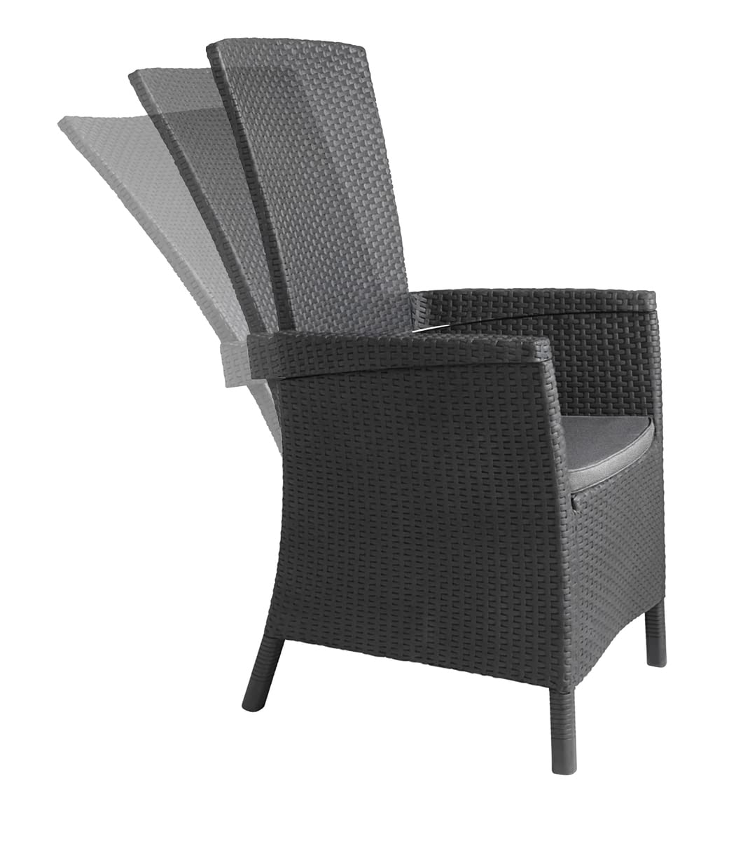 keter-vermont-verstellbarer-dining-sessel-graphit-mit-sitzkissen image 4