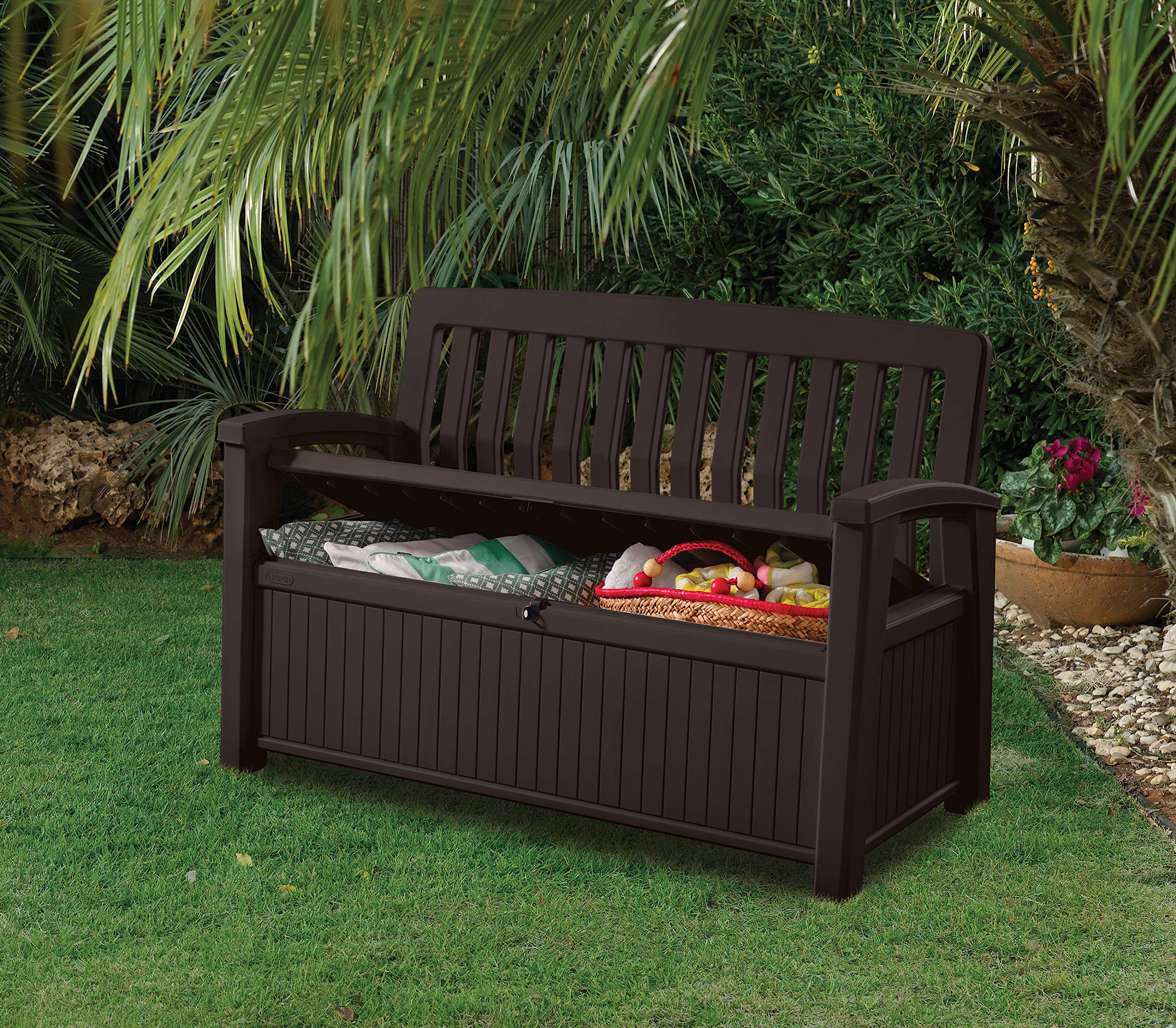 keter-patio-bench-kissenbox-sitztruhe-227-l-espresso-braun-138-6-x-63-5-x-88-cm image 2