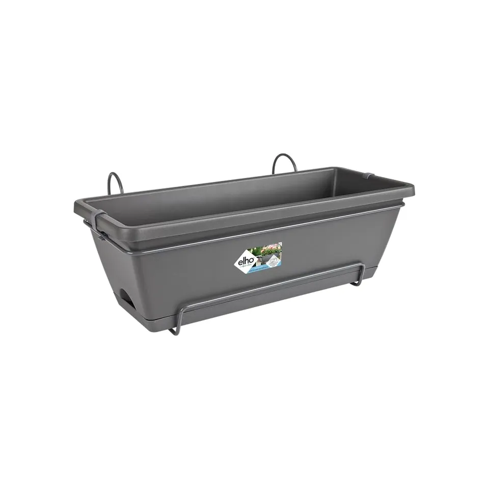 elho-barcelona-all-in-1-50-cm-balkonkasten-anthracite image 1