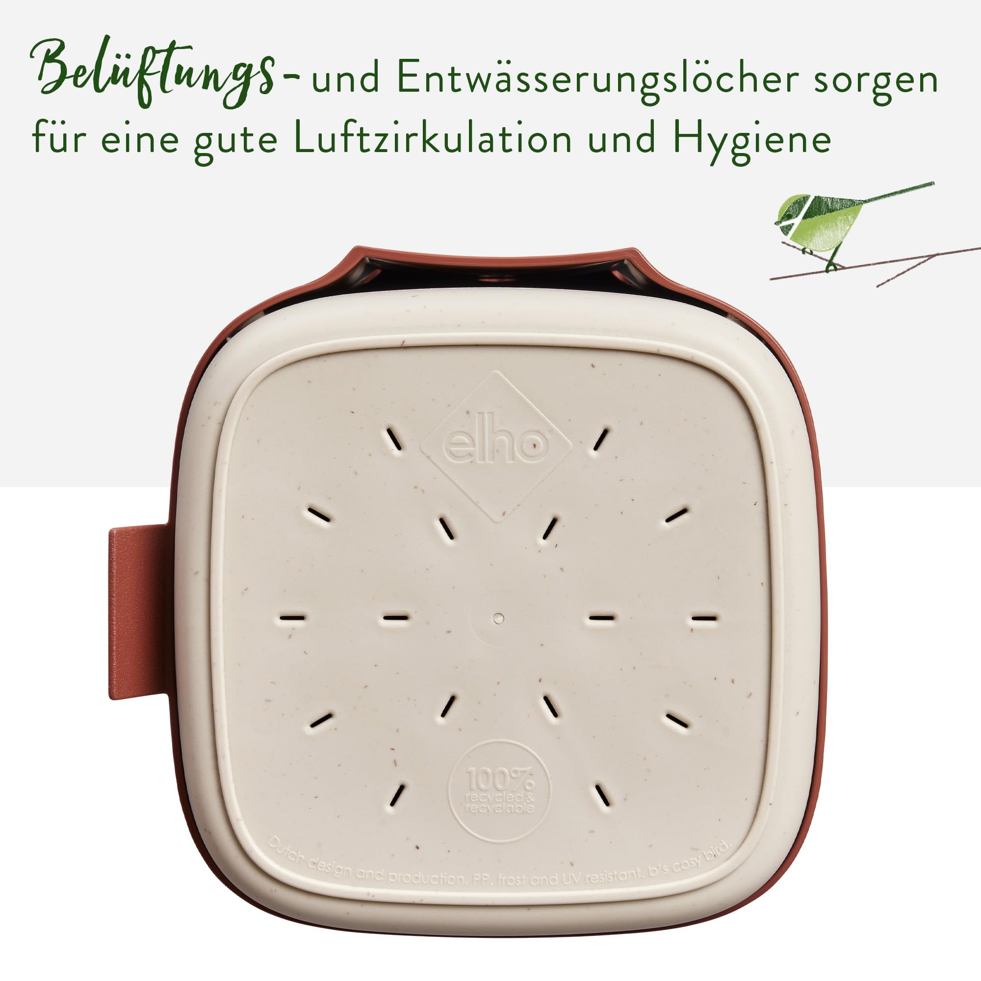 elho-cosy-vogelhaus-18-cm-tuscan-red-l-17-6-x-b-18-x-h-23-cm image 5