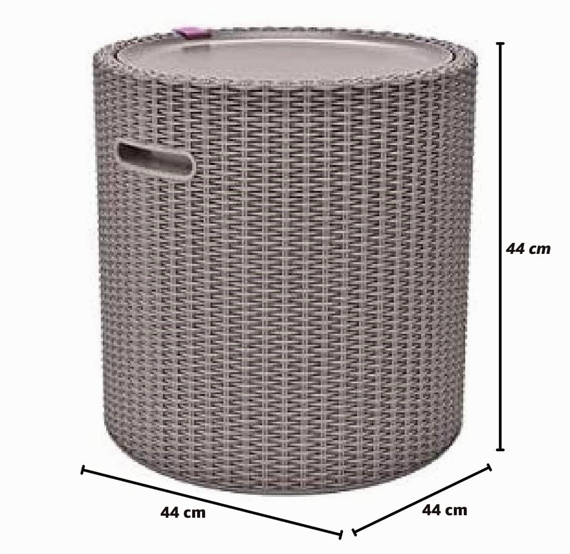 keter-cool-stool-39l-cappuccino-k-hlbox-sitzhocker-und-couchtisch image 8