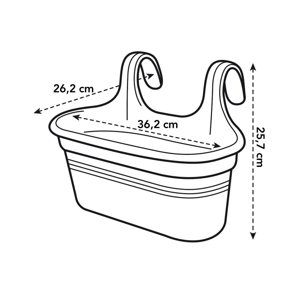 elho-green-basics-easy-hanger-large-living-schwarz-36-cm image 4