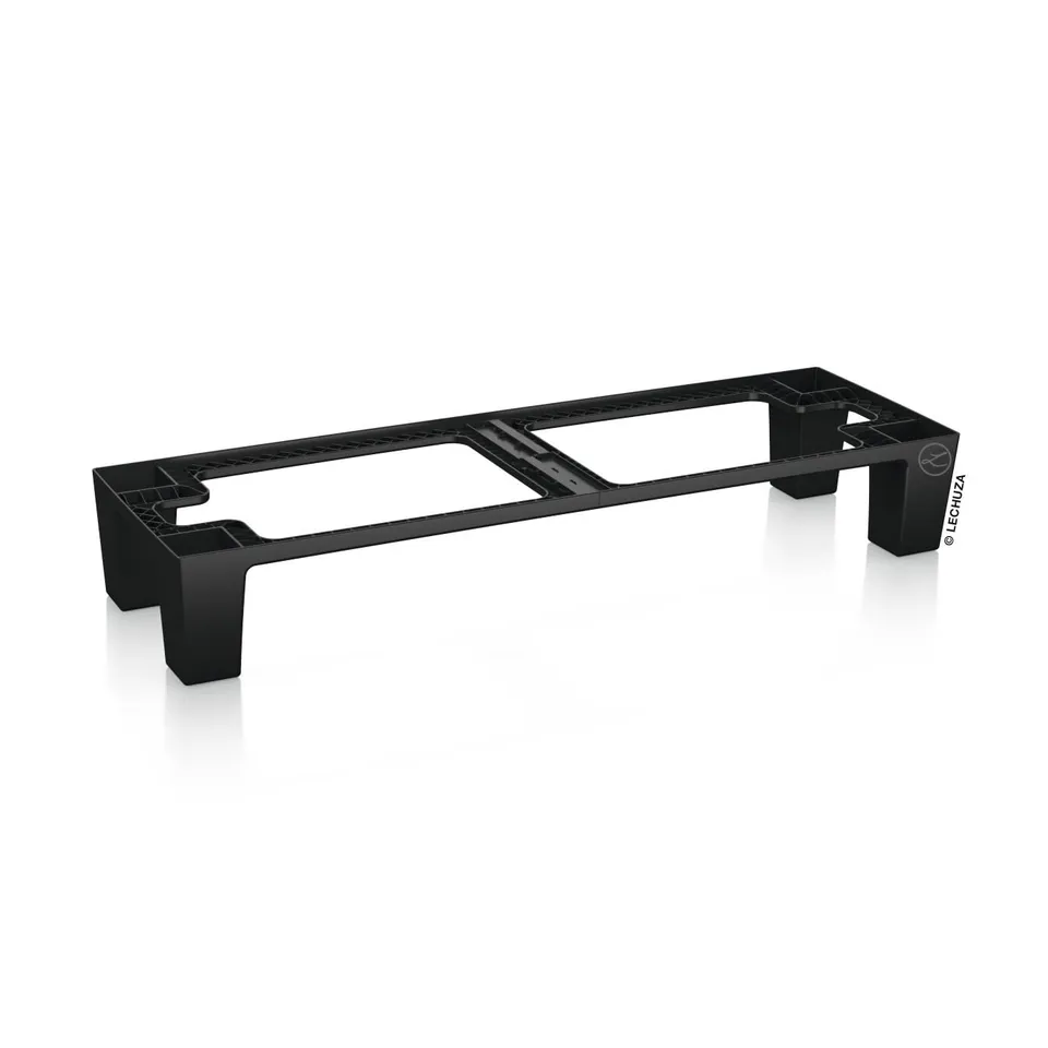 lechuza-trio-sockel-30-schwarz-untersetzer-erh-hung-98x30x15-cm image 1