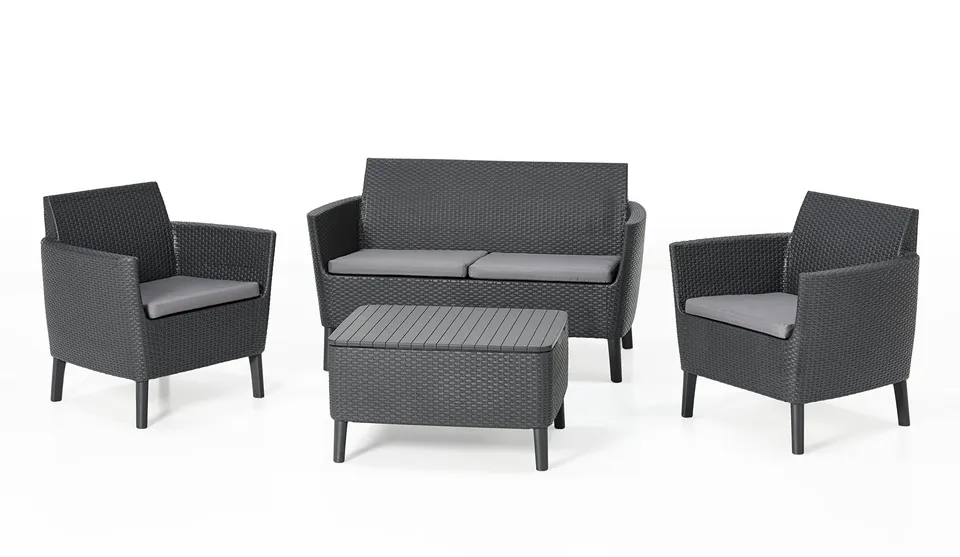 allibert-by-keter-salemo-4-teiliges-gartenm-bel-set-rattanoptik-grau image 1