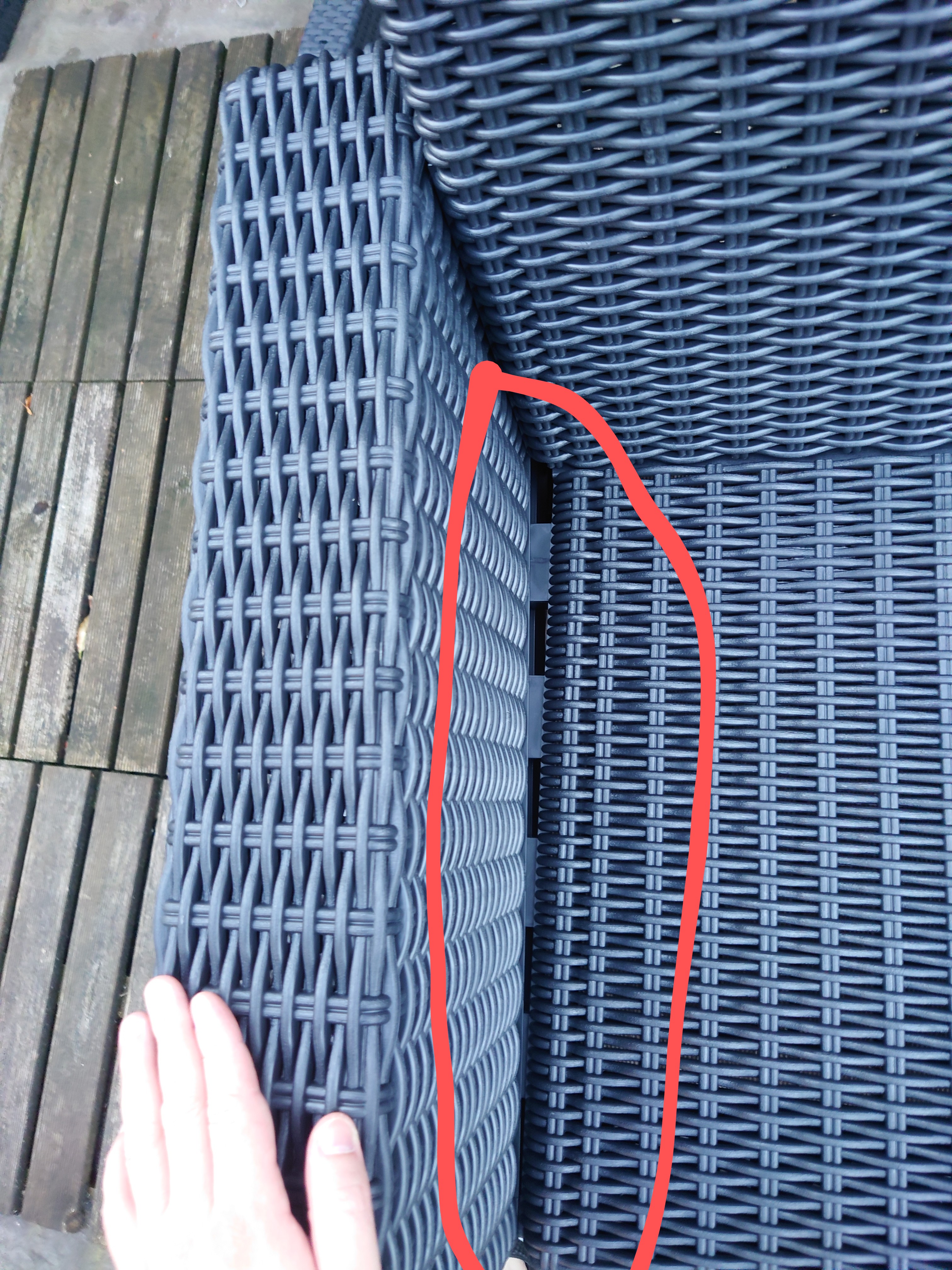 Ganz gut, Kissen dünn