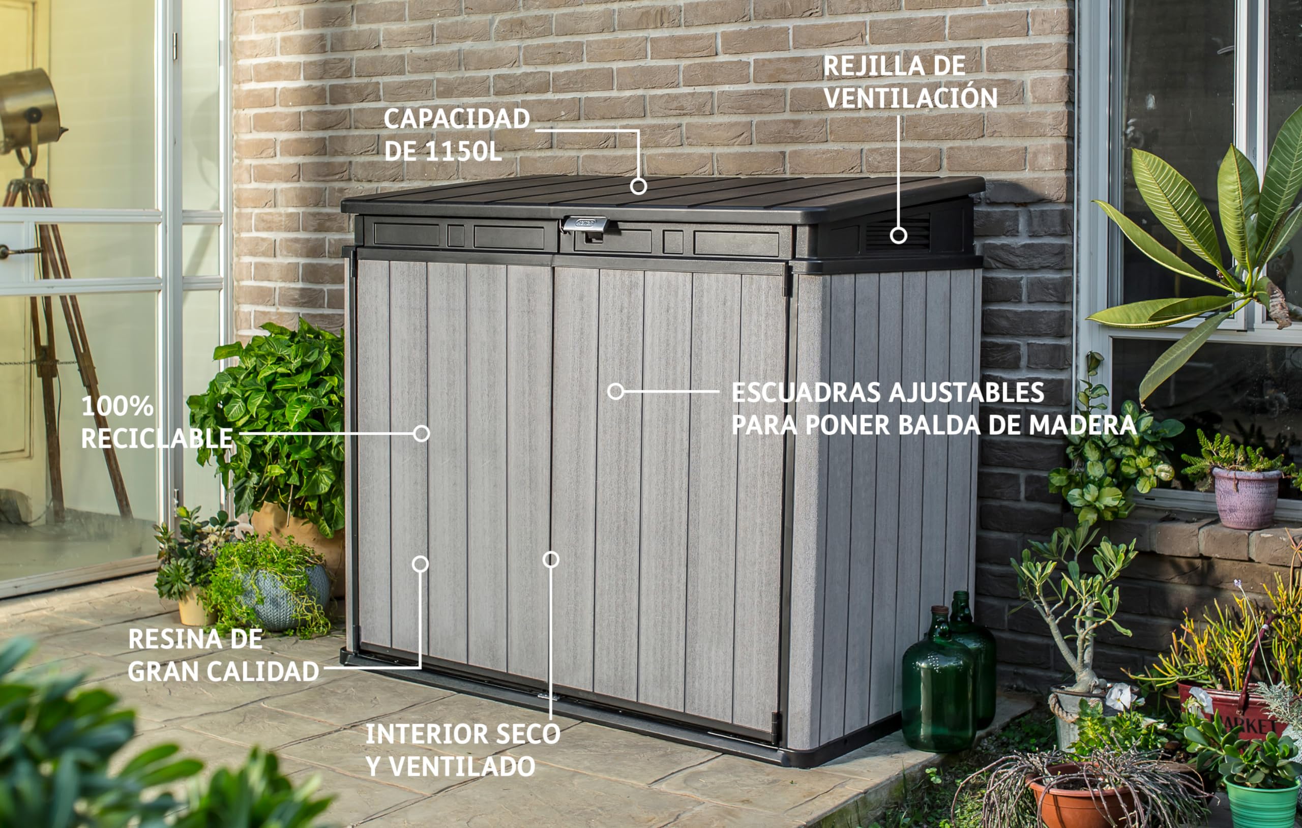keter-elite-store-ger-tehaus-1150-l-grau-braun-140-x-82-x-124-cm image 2