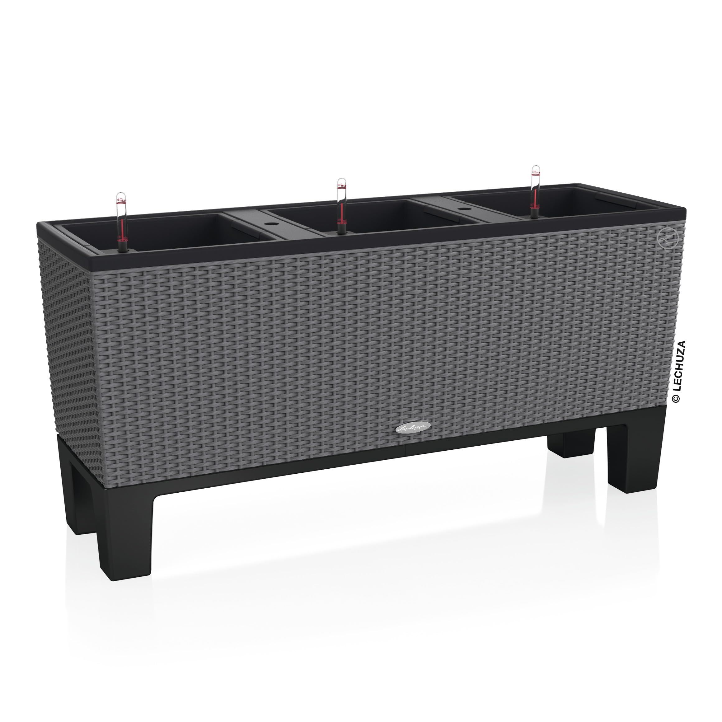 lechuza-trio-sockel-30-schwarz-untersetzer-erh-hung-98x30x15-cm image 4