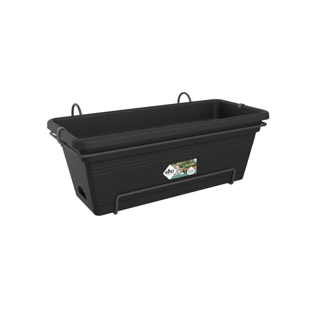 elho-green-basics-balkonkasten-xl-allin1-55-cm-living-schwarz-mit-integriertem-u image 1