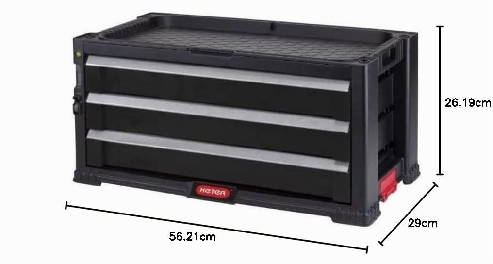 keter-aufsatz-mit-3-schubladen-f-r-werkzeugwagen-schwarz-56-x-29-x-26-2-cm image 5